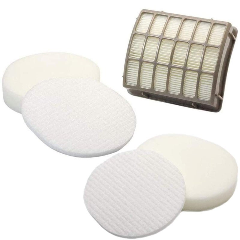 LL Home LLHome Replacement Vacuum Filter for Shark Navigator Professional Upright NV60, NV60 26, NV70, NV70 26, NV71, NV80, NV80 26, NVC80C, NV90,NV90 26, NV95, UV420 Vacuums. Part # XFF80 & XHF80 - Image 1